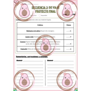 grille projet final séquence 2 4ème