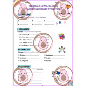 évaluation finale facultative séquence 1 5è