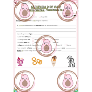 évaluation finale séquence 2 4ème