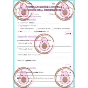 évaluation finale séquence 1 3ème