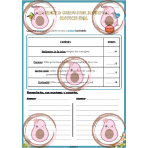 grille projet final séquence 3 4ème