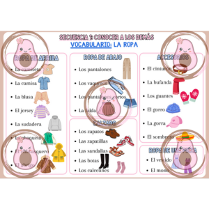 ficha ropa