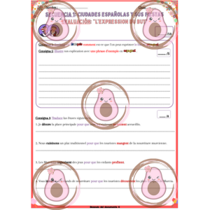 évaluation sur le subjonctif présent