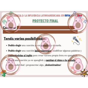 consignes projet final séquence 2 3ème