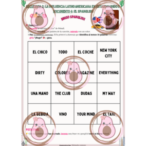 document 4 el spanglish séquence 2 3ème