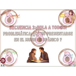 titres + lluvia de ideas séquence 2 hola a tod@s 5ème