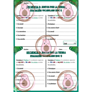 évaluation vocabulaire après doc 1