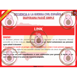 lien pour accéder au diaporama sur le passé simple guerra civil española 3ème