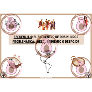 ⛵️ Título y actividades de introducción – Séquence 5 "El encuentro de dos mundos" – 3ème ⚓️