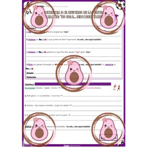 🎨 Évaluation "no solo...sino (que) también" - Séquence 5 "El universo de las artes" - 4ème 💃🏻