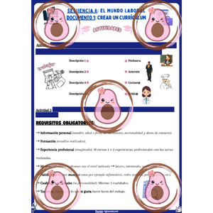 💼 Documento 1 "Crear un currículum" - Séquence 6 "El mundo laboral" - 3ème 💻 – Image 3