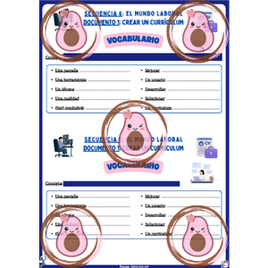 💼 Documento 1 "Crear un currículum" - Séquence 6 "El mundo laboral" - 3ème 💻 – Image 4