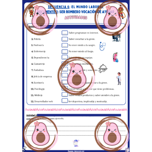 💼 Documento 3 "Bomberos vocación de ayudar" - Séquence 6 "El mundo laboral" - 3ème 💻 – Image 2