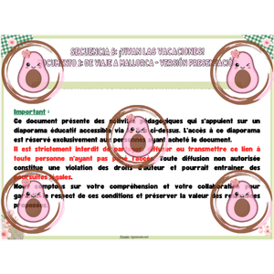 Lien version dynamique diaporama support document 2 - Séquence 6 - 5ème